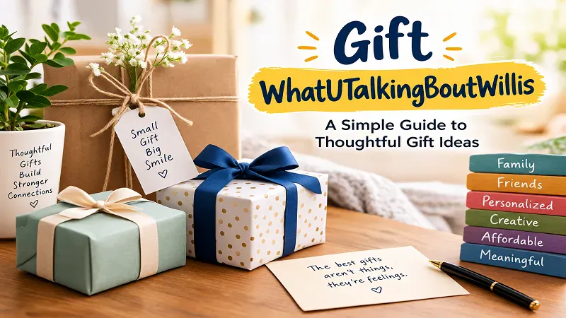 Gift WhatUTalkingBoutWillis: A Simple Guide to Thoughtful Gift Ideas